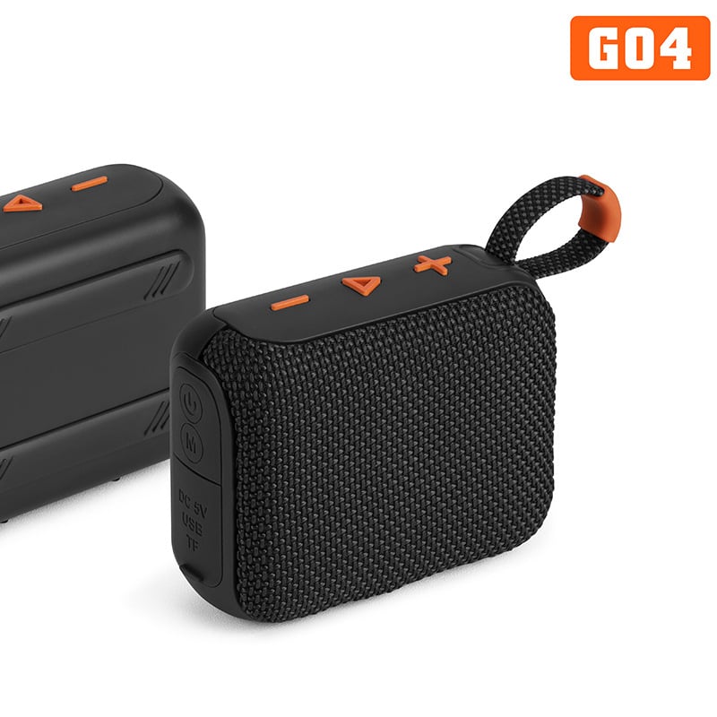 Go4 Bluetooth zvučnik, prijenosni TWS, IPX4, Ugrađena baterija 300–500 mAh, 5W, Bluetooth 5.3, 100Hz-20kHz