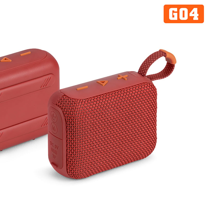 Go4 Bluetooth zvučnik, prijenosni TWS, IPX4, Ugrađena baterija 300–500 mAh, 5W, Bluetooth 5.3, 100Hz-20kHz