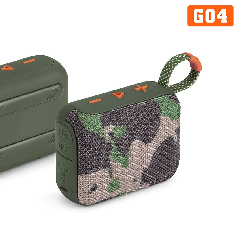 Go4 Bluetooth zvučnik, prijenosni TWS, IPX4, Ugrađena baterija 300–500 mAh, 5W, Bluetooth 5.3, 100Hz-20kHz