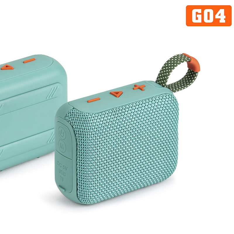 Go4 Bluetooth zvučnik, prijenosni TWS, IPX4, Ugrađena baterija 300–500 mAh, 5W, Bluetooth 5.3, 100Hz-20kHz