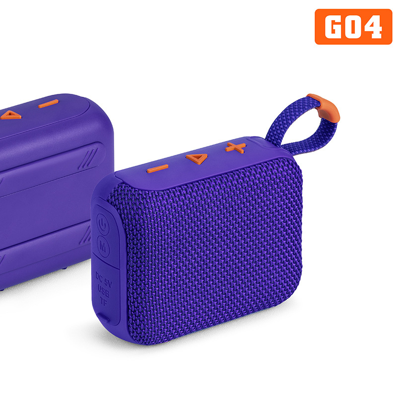 Go4 Bluetooth zvučnik, prijenosni TWS, IPX4, Ugrađena baterija 300–500 mAh, 5W, Bluetooth 5.3, 100Hz-20kHz