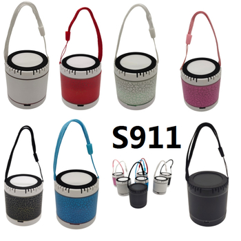 Bluetooth bežični vanjski mini subwoofer s promjenjivim svjetlima, 3 W @ 4 Ω, IPX2, ugrađena baterija 4000–6000 mAh