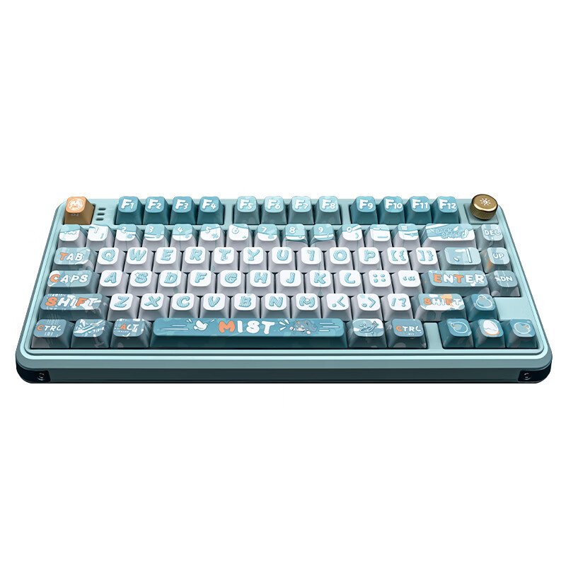 Valkyrie VK75 mechanická klávesnica so tromi režimami pripojenia (2.4G, káblové, Bluetooth), Macchiato spínač, RGB podsvietenie