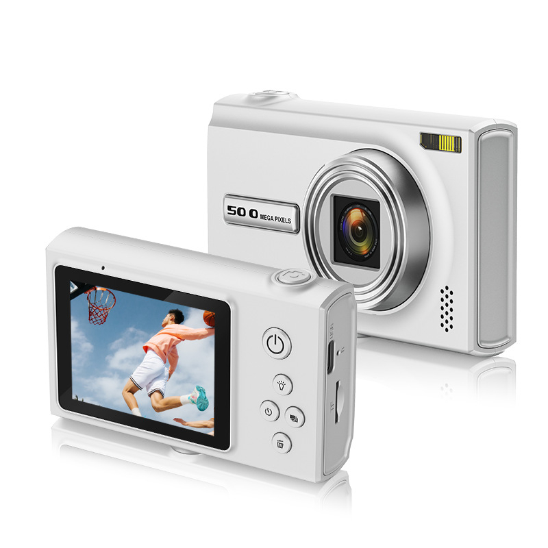 Μίνι CCD ψηφιακή κάμερα με αισθητήρα 1/1.8 ιντσών, 24MP+, 2.3 ιντσών LCD, οπτική σταθεροποίηση εικόνας, πλήρως χειροκίνητος έλεγχος