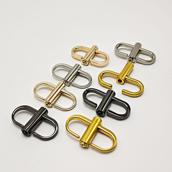 Κλειδαριά σύνδεσης ιμάντα τσάντας από κράμα ψευδαργύρου, ρυθμιζόμενος συνδετήρας για ιμάντα τσάντας