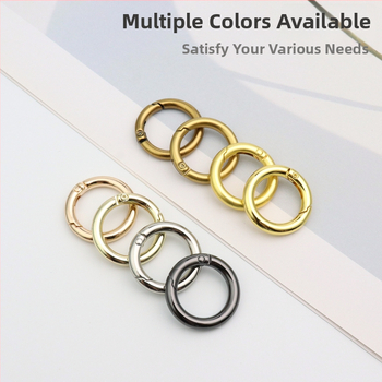 Κούμπωμα δαχτυλιδιού εξαρτήματος τσάντας HX025 – Yu Yi κράμα, μοτίβο μονόχρωμο, σύνδεση ιμής ώμου