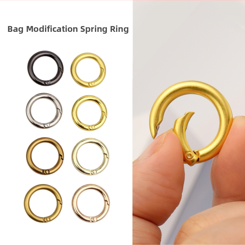 Κούμπωμα δαχτυλιδιού εξαρτήματος τσάντας HX025 – Yu Yi κράμα, μοτίβο μονόχρωμο, σύνδεση ιμής ώμου