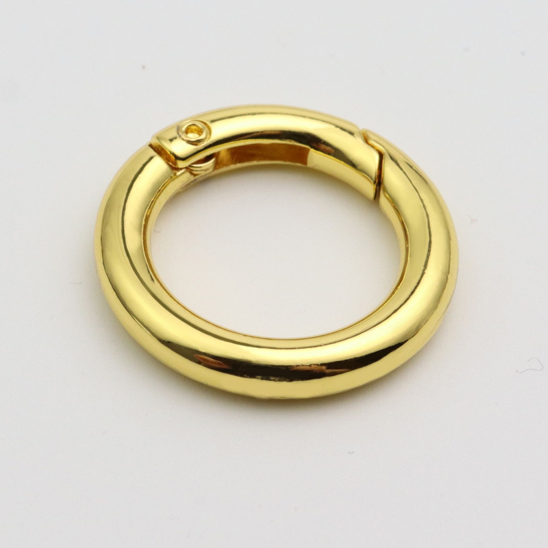 Κούμπωμα δαχτυλιδιού εξαρτήματος τσάντας HX025 – Yu Yi κράμα, μοτίβο μονόχρωμο, σύνδεση ιμής ώμου