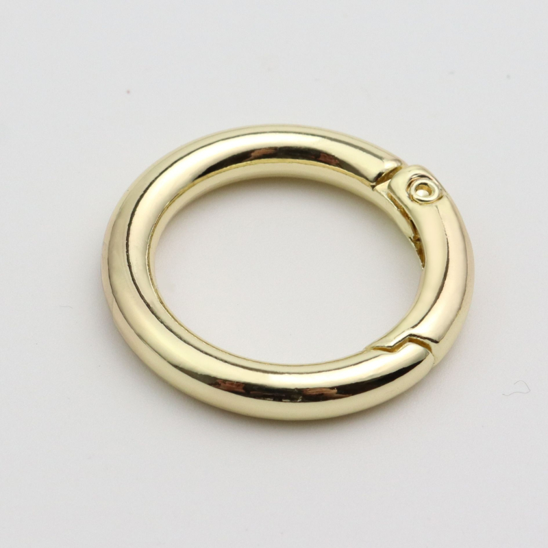 Κούμπωμα δαχτυλιδιού εξαρτήματος τσάντας HX025 – Yu Yi κράμα, μοτίβο μονόχρωμο, σύνδεση ιμής ώμου