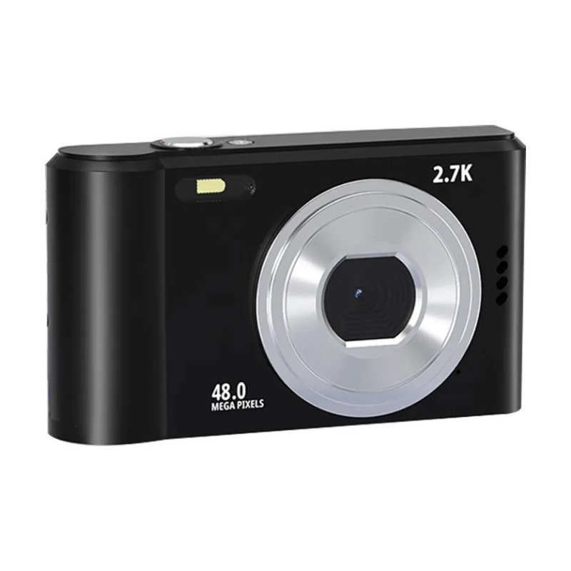 Selfie CCD digitalni fotoaparat M01 — prijenosni putni fotoaparat s 8x optičkim zoomom, CCD senzor 1/1.7, elektronička stabilizacija slike, pohrana na TF karticu