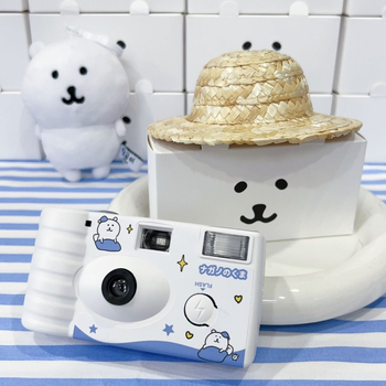 Μίας χρήσης κάμερα φιλμ από τη σειρά Self-deprecating Bear Chiikawa, με 3x οπτικό zoom, μέγιστη ανάλυση 3648×2736, διεπαφή δεδομένων USB 3.0