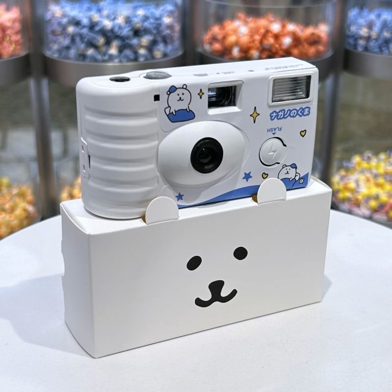 Μίας χρήσης κάμερα φιλμ από τη σειρά Self-deprecating Bear Chiikawa, με 3x οπτικό zoom, μέγιστη ανάλυση 3648×2736, διεπαφή δεδομένων USB 3.0