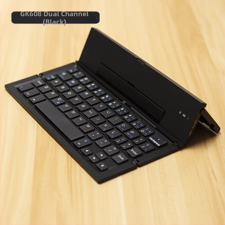 GK608DC сгъваема Bluetooth клавиатура, 59 клавиша, алуминиева сплав