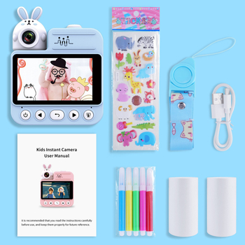 Παιδική ψηφιακή κάμερα με οθόνη 3.0 ιντσών LCD, CCD αισθητήρας 2.0, 3MP, σταθερός φακός, TF μνήμη