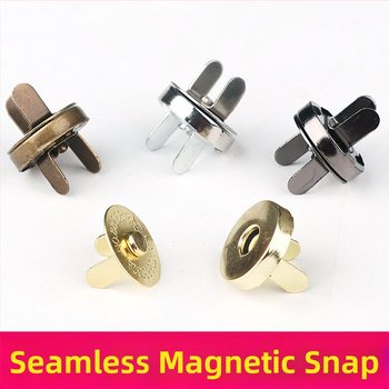 Χειροποίητο μεταλλικό μαγνητικό κούμπωμα για τσάντες και σακίδια, χωρίς ραφές, Χειμερινή συλλογή 2020