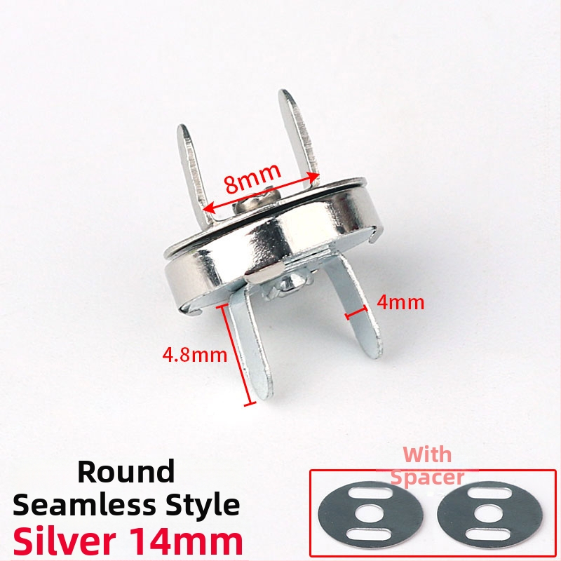 Χειροποίητο μεταλλικό μαγνητικό κούμπωμα για τσάντες και σακίδια, χωρίς ραφές, Χειμερινή συλλογή 2020