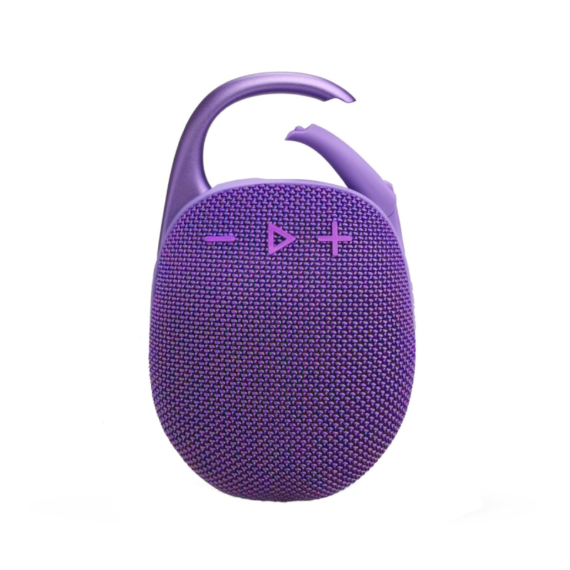 Clip5 bežični Bluetooth zvučnik s kukom, vodootporan IPX6, 5W, Bluetooth 5.3, 100 Hz–20 kHz, ugrađena baterija 500–800 mAh