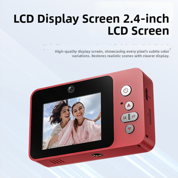 Ψηφιακή κάμερα για selfies με αισθητήρα CCD, 10 MP, 16x οπτικό ζουμ, περισκοπικός φακός, 2,4 ιντσών HD οθόνη