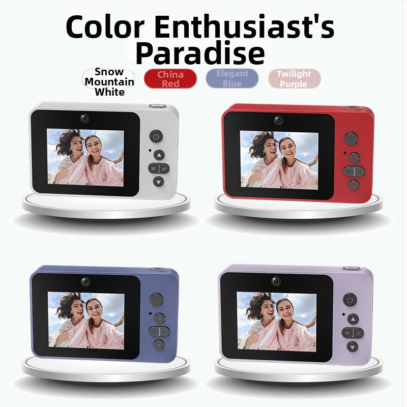 Ψηφιακή κάμερα για selfies με αισθητήρα CCD, 10 MP, 16x οπτικό ζουμ, περισκοπικός φακός, 2,4 ιντσών HD οθόνη