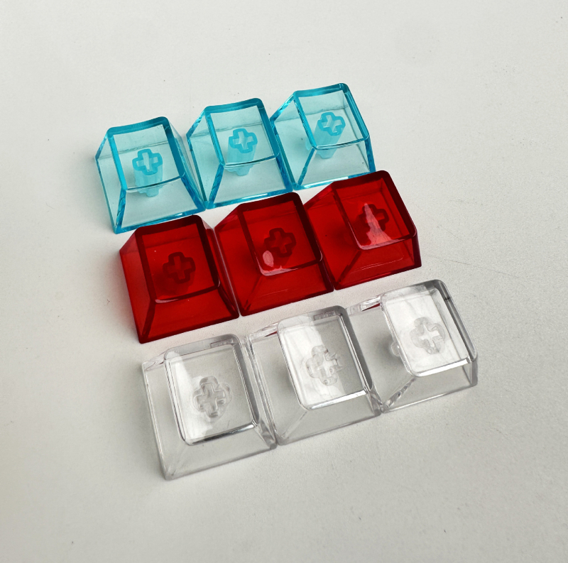 Keycap PC pentru tastaturi mecanice, iluminare RGB, rezistent la apă