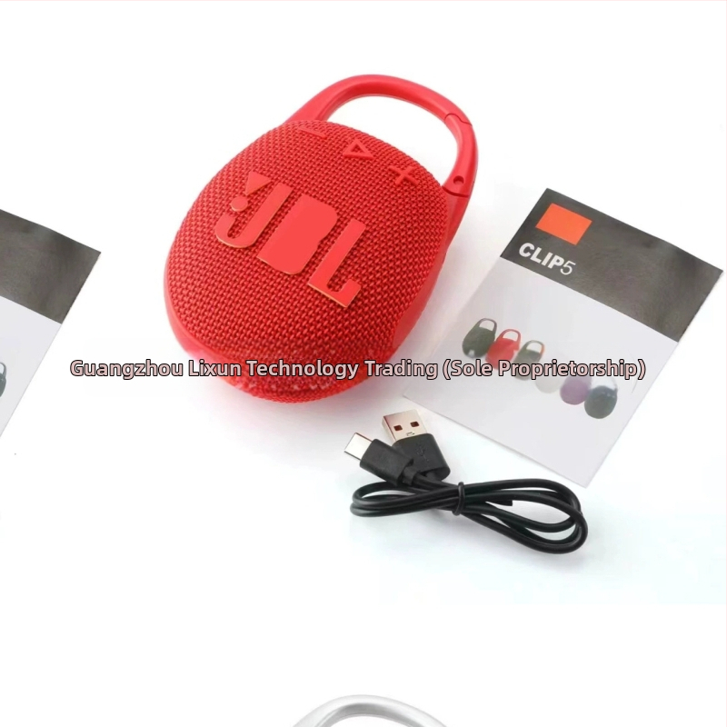 Clip5 bezdrôtový Bluetooth reproduktor, prenosný a kompaktný, 10W výstup, Bluetooth 5.3, frekvenčný rozsah 100 Hz-20 kHz, SNR ≥70 dB, vstavaná batéria