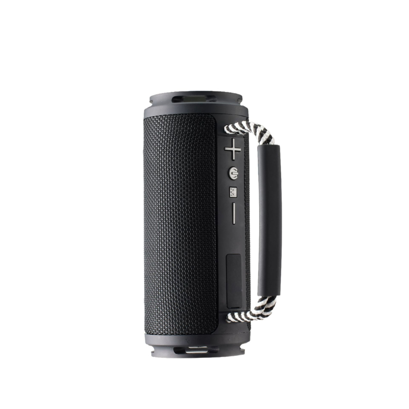Bluetooth zvučnik s tekstilnom kućištem, prenosni vanjski, 15W, ugrađena baterija 1200–2000mAh, TF kartica, Bluetooth 5.1, domet 10 m