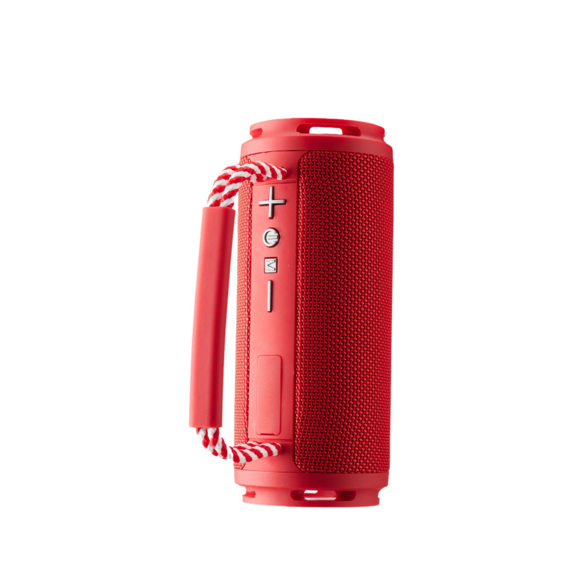 Bluetooth zvučnik s tekstilnom kućištem, prenosni vanjski, 15W, ugrađena baterija 1200–2000mAh, TF kartica, Bluetooth 5.1, domet 10 m