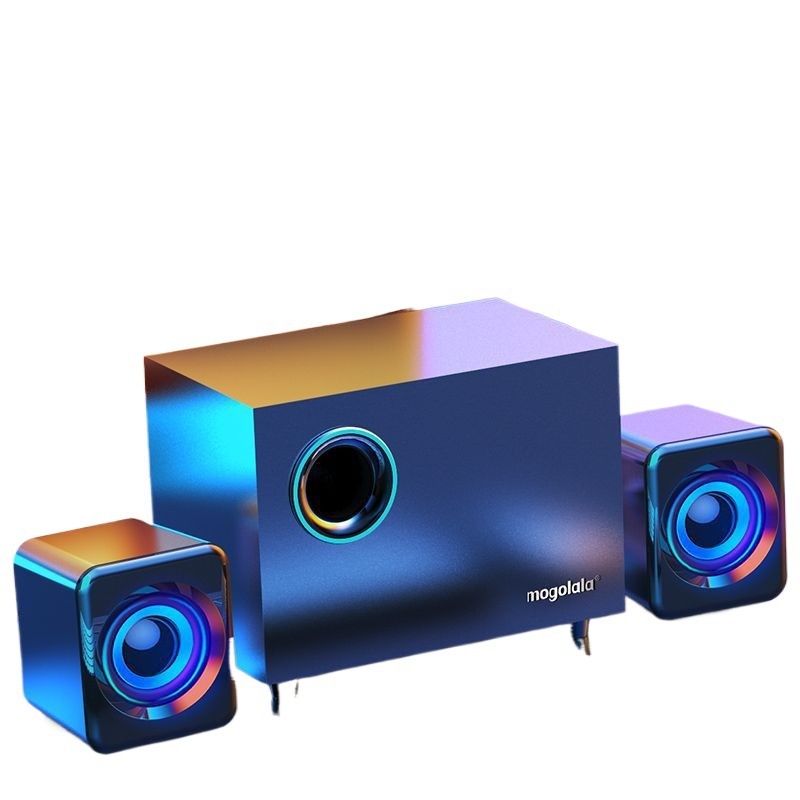 PC desktop zvučnici s Bluetoothom i USB-om, 3,5 mm žično povezivanje, raspon frekvencija 100 Hz–20 kHz, SNR ≥70 dB, IPX7 vodootpornost, bežično punjenje