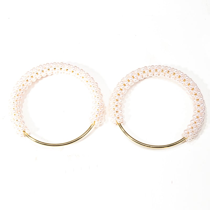 Αξεσουάρ τσάντας με λαβή από μαργαριτάρι - Leather Art, Μέταλλο, Εποχή Χειμώνας 2025, Street Style, Ελαφρύ και Ανθεκτικό στη φθορά