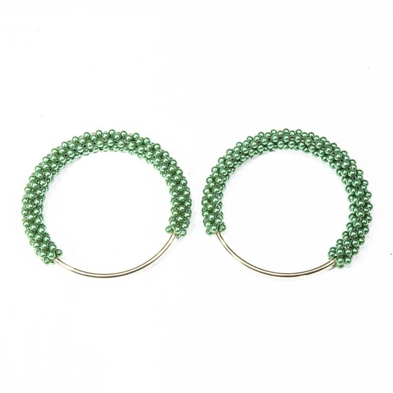 Αξεσουάρ τσάντας με λαβή από μαργαριτάρι - Leather Art, Μέταλλο, Εποχή Χειμώνας 2025, Street Style, Ελαφρύ και Ανθεκτικό στη φθορά