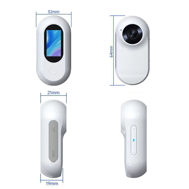 Kamera za kućne ljubimce u POV perspektivi, model S100, pohrana na TF karticu, 2.0MP senzor, ABS kućište