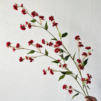 Τεχνητά λουλούδια διακόσμησης γαμήλιας αίθουσας: λουλούδια από πλαστικό και μετάξι, με ανάγλυφη υφή, κατάλληλα για γάμους, εξωτερικούς χώρους, αξεσουάρ φωτογράφισης και οικιακή διακόσμηση