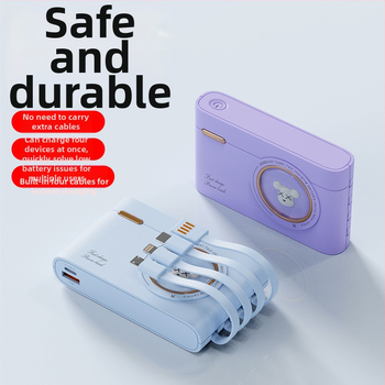 Power Bank 10000mAh su PD 2.0, 5V įvestis/išvestis, 10W greitas įkrovimas, Li-ion baterija, modelis 741, kompaktiška