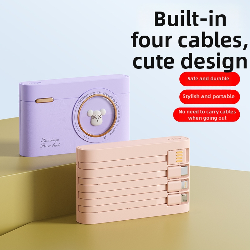 Powerbank 10000mAh ar PD 2.0, 5V ievade/izvade, 10W ātrā uzlāde, Li-ion baterija, modelis 741, kompakts