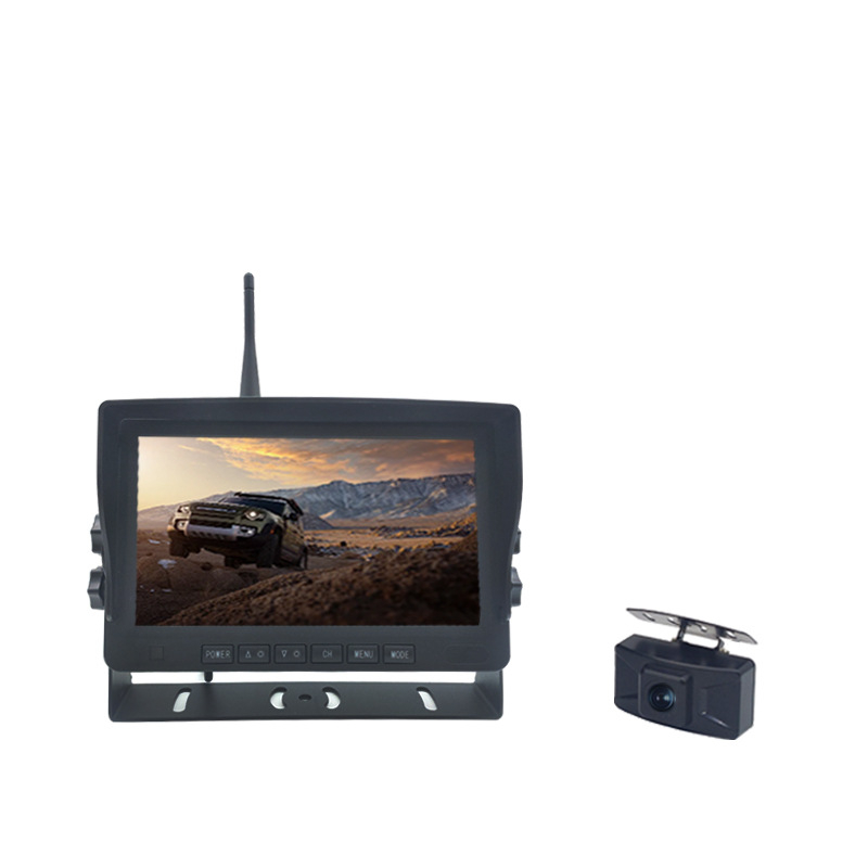 Monitor LCD montat în vehicul, model BZ--2434, compatibilitate universală, rezoluție 1024x800, intrare digitală