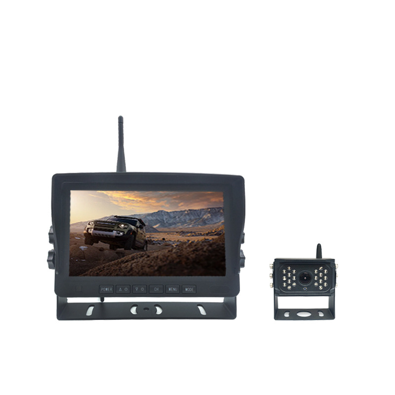 Monitor LCD montat în vehicul, model BZ--2434, compatibilitate universală, rezoluție 1024x800, intrare digitală