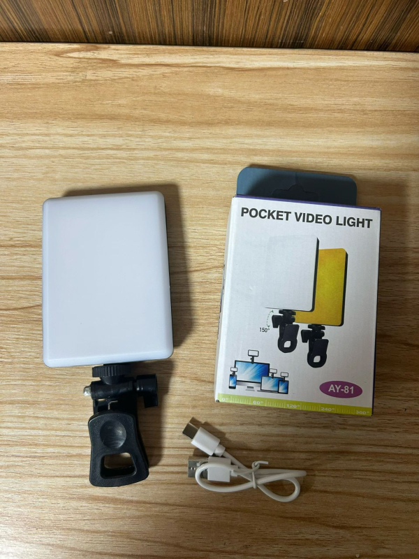 ST120 LED Φωτιστικό Ενίσχυσης για Ζωντανή Μετάδοση και Σέλφι – Τροφοδοσία USB, ≤10W, χειρός