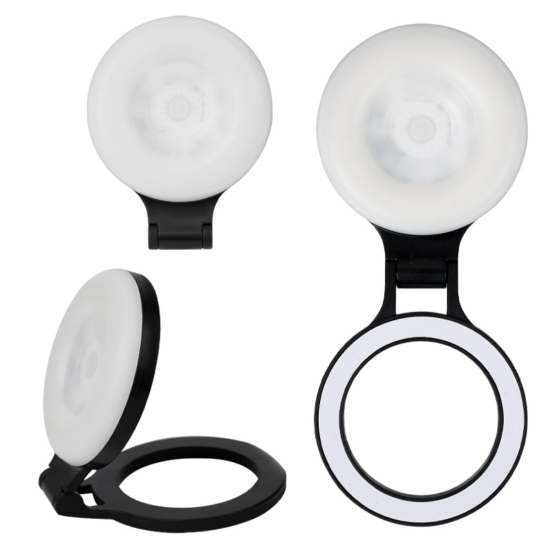 LED διπλωτό μαγνητικό φως πλήρωσης για smartphones, 2500–9900K, <10W, 3.7V, φορητό για σέλφι
