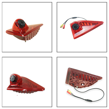 Cameră de mers în marșarier cu stop înalt pentru Nissan, Opel și Renault, unghi de vizualizare 170°, 12V, video AV, model JH-2023112507