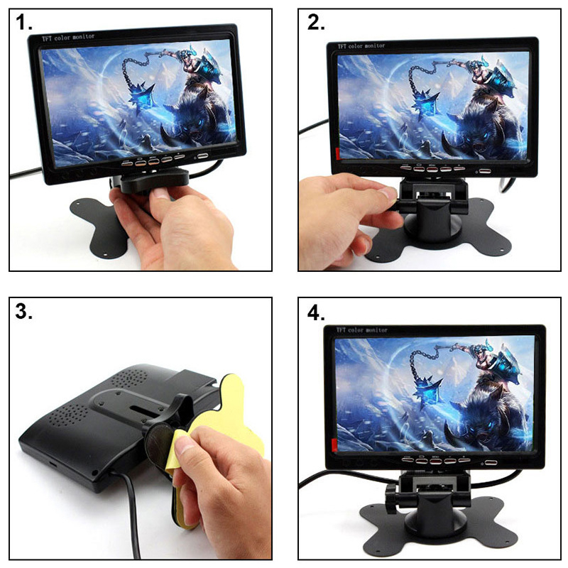 Cameră de mers în marșarier cu stop înalt pentru Nissan, Opel și Renault, unghi de vizualizare 170°, 12V, video AV, model JH-2023112507