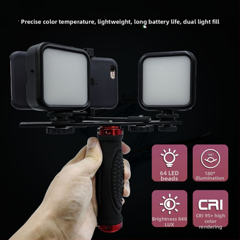 Intraorálna LED svetlá na doplnenie, Prenosné ručné svetlo pre fotografovanie u zubára, 800 Lux pri 0,3 m, 5V 1A, 3.2W, zabudovaná batéria