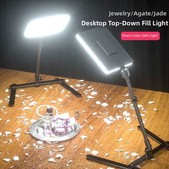 Mini Lumină LED pentru Fotografie cu Telecomandă – Lumină de Studio Desktop pentru Bijuterii, Still Life și Fotografierea Mâncărurilor, 150W+