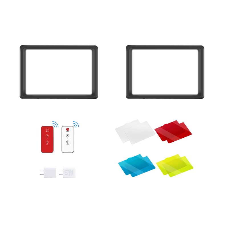 USB6 Φως για Ζωντανές Μεταδόσεις με Αναδιπλούμενο Τρίποδο — 10-50W, 5V2A, για βιντεοδιασκέψεις, φωτογράφηση και μακιγιάζ