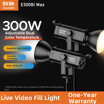 Φωτιστικό LED για συμπληρωματικό φωτισμό με διπλής θερμοκρασίας χρώματος, σφαιρική δέσμη με βαθιά ρίψη, >150W, 110V