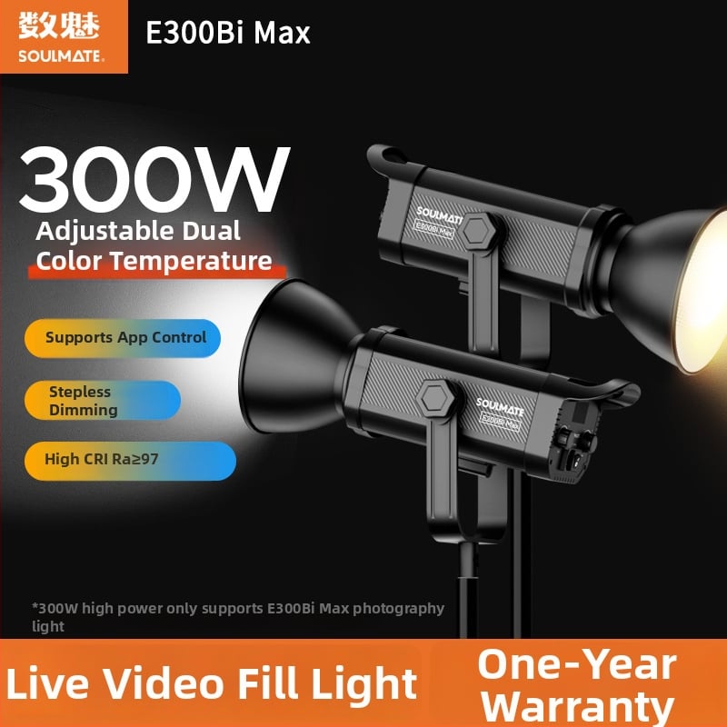 Φωτιστικό LED για συμπληρωματικό φωτισμό με διπλής θερμοκρασίας χρώματος, σφαιρική δέσμη με βαθιά ρίψη, >150W, 110V