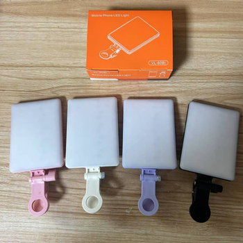 Clip-on mini svjetlo za fotografiju • 5.5W • 5V/2A • za mobilne telefone, kamere i tablete • ručno korištenje