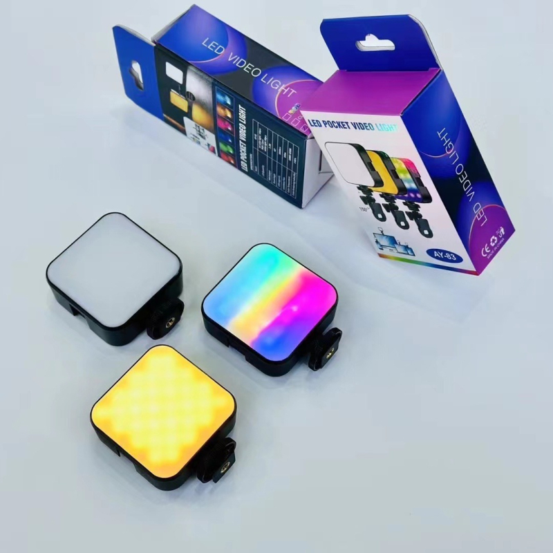 Clip-on mini svjetlo za fotografiju • 5.5W • 5V/2A • za mobilne telefone, kamere i tablete • ručno korištenje