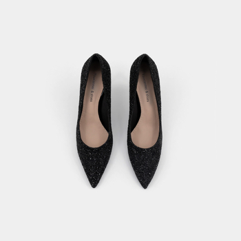 Γαμήλιες γόβες υψηλού τακουνιού με μυτερό άκρο, λεπτό τακούνι, σόλα καουτσούκ, ύψος τακουνιού άνω των 8 cm