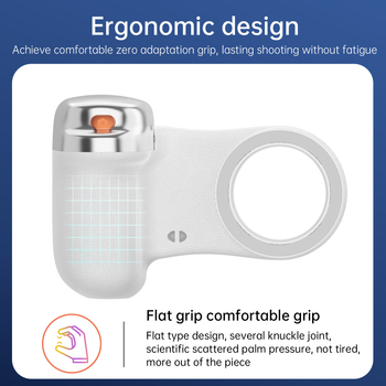 Φως συμπληρωματικό για κινητό τηλέφωνο με MagSafe μαγνητική προσάρτηση, Bluetooth και χειροκίνητο σταθεροποιητή — πολλαπλά επίπεδα ρύθμισης φωτεινότητας για φωτογράφηση και βίντεο