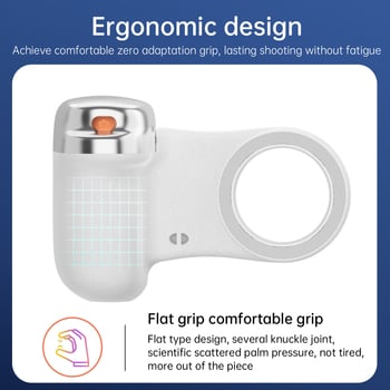 Φως προσθήκης για κινητό με μαγνητική συμβατότητα MagSafe, Bluetooth χειρολαβή για selfies και βιντεοσκόπηση, ρυθμιζόμενη θερμοκρασία χρώματος 2500K–9900K, αντι-κίνηση, ζουμ χωρίς βήματα